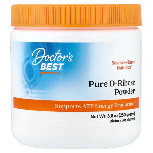 Doctor's Best, Pure D-Ribose Powder, 8.8 oz (250 g)