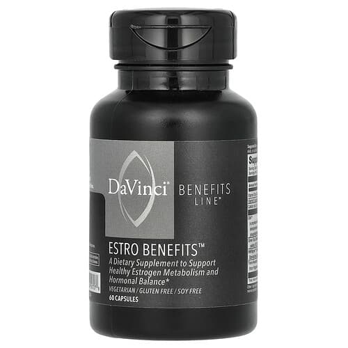 DaVinci Laboratories, Benefits Line, Estro Benefits, 60 Capsules