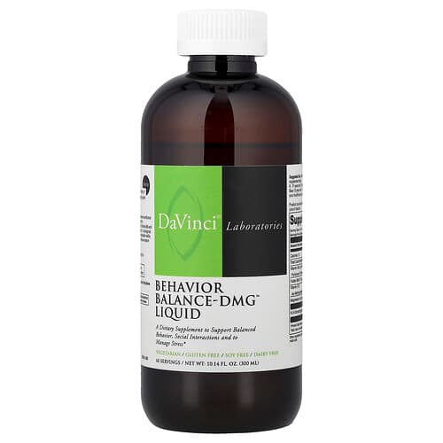 DaVinci Laboratories, Behavior Balance-DMG™ Liquid, 10.14 fl oz (300 ml)