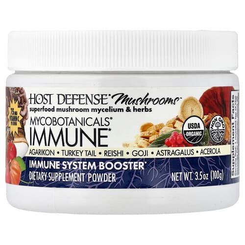 Host Defense, Mushrooms™, Mycobotanicals® Immune Powder, 3.5 oz (100 g)