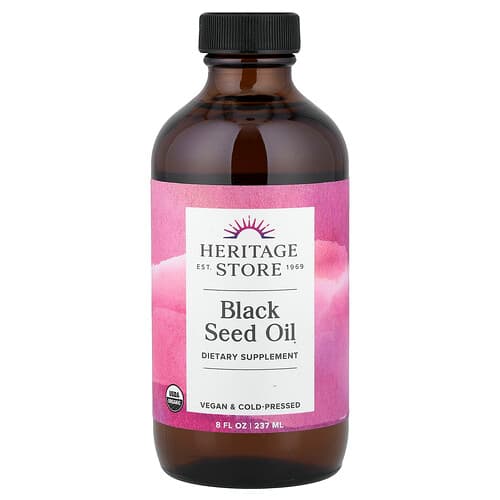Heritage Store, Black Seed Oil, 8 fl oz (237 ml)