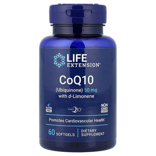 Life Extension, CoQ10 with d-Limonene, 60 Softgels