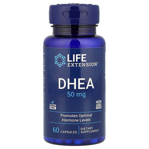 Life Extension, DHEA, 50 mg, 60 Capsules