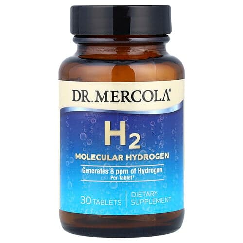 Dr. Mercola, H2 Molecular Hydrogen, 30 Tablets (80 mg per Tablet)