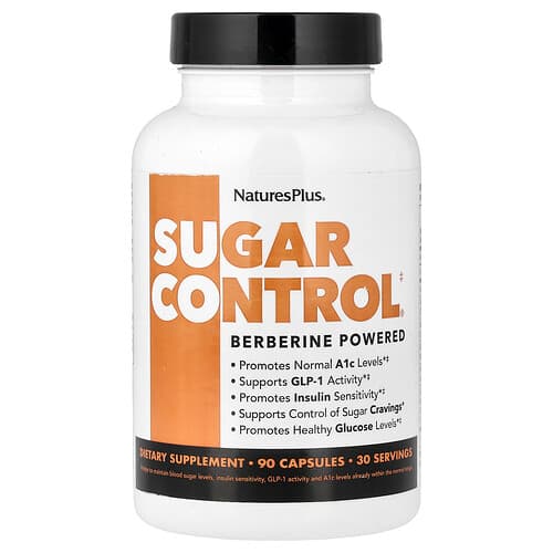NaturesPlus, Sugar Control®, 90 Capsules