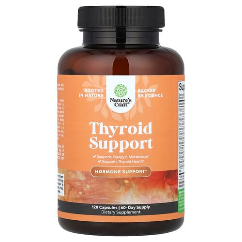 Nature's Craft, Thyroid Support , 120 Capsules