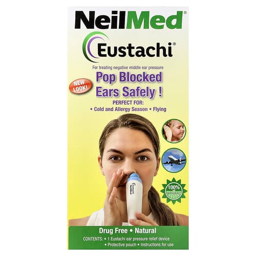NeilMed, Eustachi®, Ear Pressure Relief Device, 1 Count