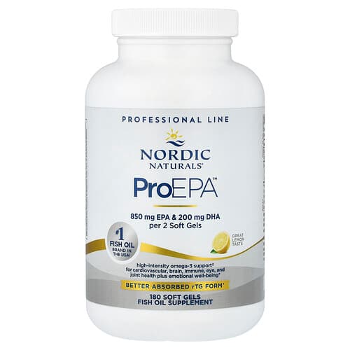 Nordic Naturals, ProEPA™, Lemon, 180 Soft Gels