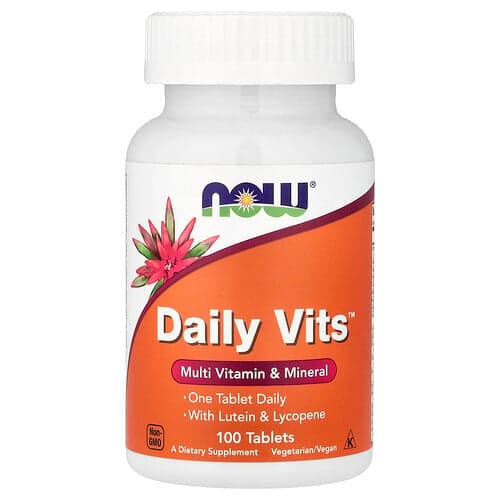 NOW Foods, Daily Vits™, Multi Vitamin & Mineral, 100 Tablets
