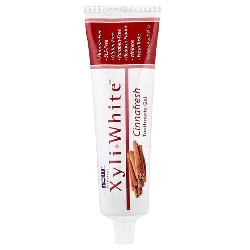 NOW Foods, XyliWhite™ Toothpaste Gel, Cinnafresh, 6.4 oz (181 g)