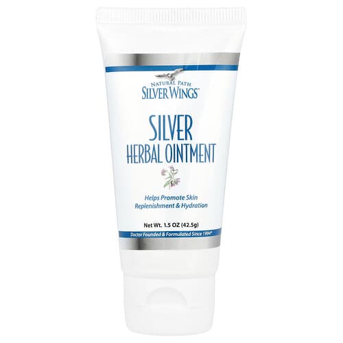 Natural Path Silver Wings, Silver Herbal Ointment, 1.5 oz (42.5 g)