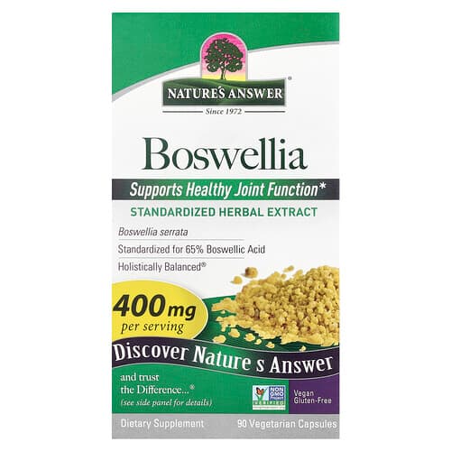 Nature's Answer, Boswellia, 400 mg, 90 Vegetarian Capsules