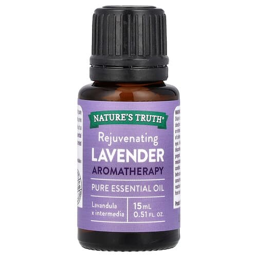 Nature's Truth, Pure Essential Oil, Rejuvenating Lavender, 0.51 fl oz (15 ml)