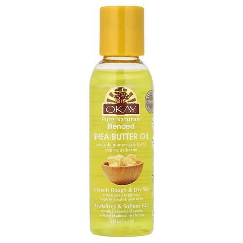 Okay Pure Naturals, Blended Shea Butter Oil, 2 fl oz (59 ml)