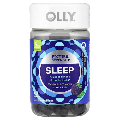 OLLY, Sleep, Blackberry Zen, 70 Gummies