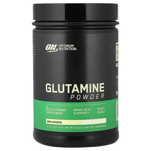Optimum Nutrition, Glutamine Powder, Unflavored, 2.2 lbs (1 kg)