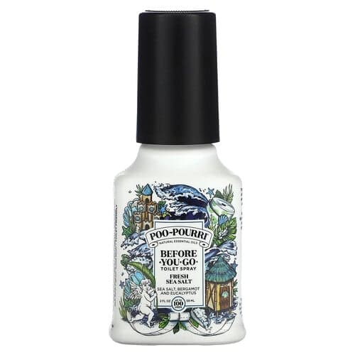 Poo-Pourri, Before-You-Go® Toilet Sprays, Fresh Sea Salt, 2 fl oz (59 ml)