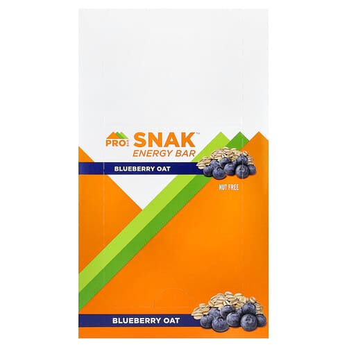 ProBar, SNAK™, Energy Bar, Blueberry Oat, 12 Bars, 1.6 oz (45 g) Each
