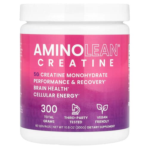 RSP Nutrition, AminoLean® Creatine Monohydrate Powder, 10.6 oz (300 g)
