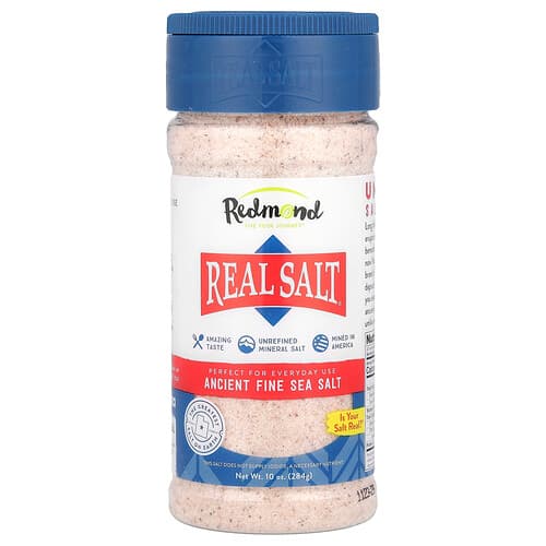 Redmond, Real Salt®, Ancient Fine Sea Salt, 10 oz (284 g)