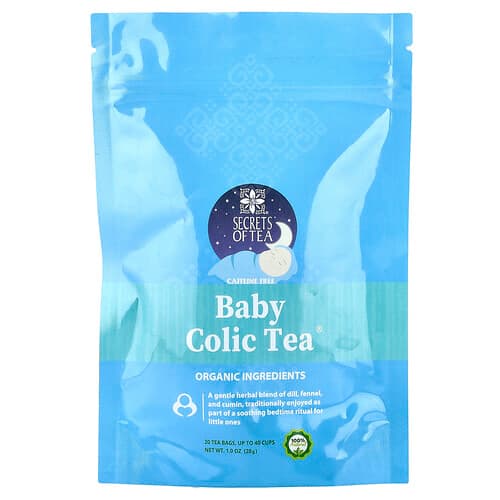 Secrets of Tea, Baby Colic Tea®, Caffeine Free, 20 Tea Bags, 1 oz (28 g)