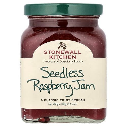Stonewall Kitchen, Seedless Raspberry Jam, 12.5 oz (354 g)
