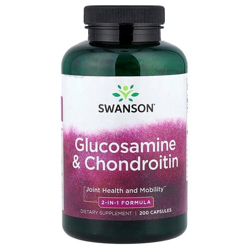 Swanson Vitamins, Glucosamine & Chondroitin, 200 Capsules