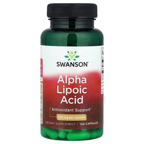 Swanson Vitamins, Alpha Lipoic Acid, 100 mg, 120 Capsules