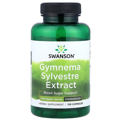 Swanson Vitamins, Gymnema Sylvestre Extract, Standardized, 300 mg, 120 Capsules