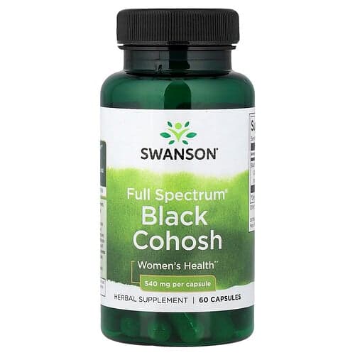 Swanson Vitamins, Full Spectrum® Black Cohosh, 540 mg, 60 Capsules