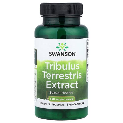 Swanson Vitamins, Tribulus Terrestris Extract, 500 mg, 60 Capsules