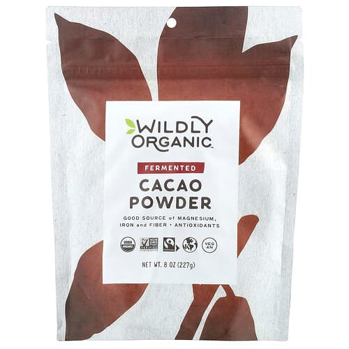 Wildly Organic, Fermented Cacao Powder, 8 oz (227 g)