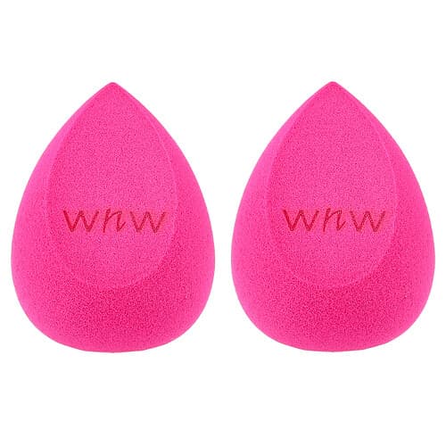 wet n wild, Double Tap, Makeup Sponge, Pink, 2 Pack